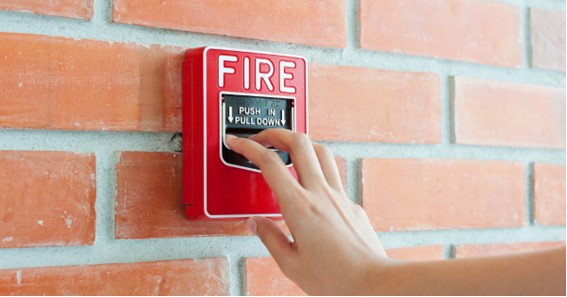 how to turn off a fire alarm in a building