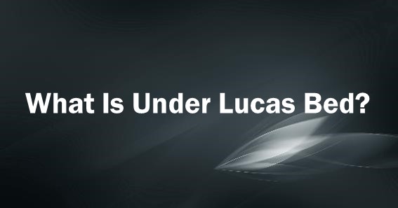 what is under lucas bed